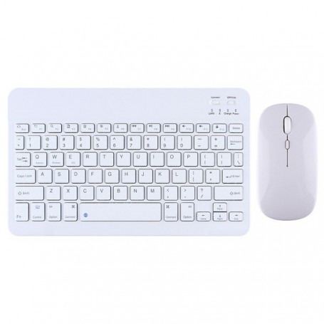 New Cute 13 inches Bluetooth Wireless Keyboard Mouse For iPad Android IOS Windows Phone Tablet
