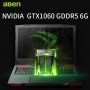 BBEN G17 Gaming Laptop 17.3 inch i7 cpu GTX1060 GDDR5 NVIDIA Windows10 DDR4 32GB+512GB SSD+2TB HDD RGB Mechanical Keyboard