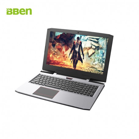 BBEN Laptop Windows 10 Intel Kabylake i7 7700HQ Nvidia GeForce GTX1060 WiFi BT4.0 RGB Backlit Keyboard 15.6'' IPS Game Computer