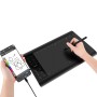 10*6 Inch Portable Digital Tablet Connect Mobile Phone Digital Pressure Drawing Tablet Interactive Graphic Tablet for Drawing