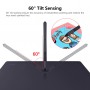 Graphic Drawing Tablet With Roller Key Large Active Area Digital Tablet Writing Board Knob 8192 Level Battery-Free Stylus For PC