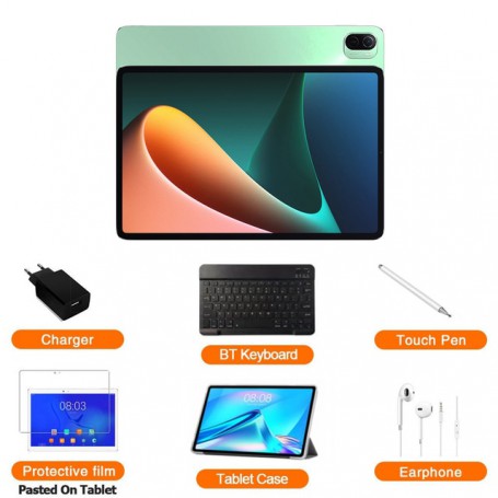 Pad 5 HD Display Snapdragon 865 2 Stereo Speakers 8600mAh Tablet 5G Dual SIM Or Wifi Type-C Gps