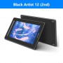 XPPen Artist 12 2nd Gen Graphic Tablet Monitor with 127% sRGB 8 Shortcut Keys 11.9 Inch Pen Display Support Android Windows Mac