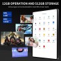 Android 11.0 12GB RAM 512GB ROM 12 Inch HD 4K Screen Snapdragon 845 Tablet PC 5G Dual SIM Card Or WIFI Gps Laptop