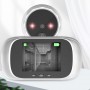 TakTark Digital Door Viewer Integrated Doorbell with Night Vision, Electronic Peephole with 2.8 inch LCD Screen