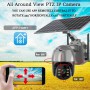 ZAOMIYOS 5MP Solar Cameras Rechargeable 4G SIM Card/WIFI PTZ Video Surveillance Outdoor Waterproof Security Cams PIR Color Night
