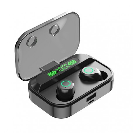 TG02 TWS Wireless Headphone Charging Box waterproof Sport headphones With Microphone 9D Stereo quick-charge Earbuds Headsets