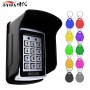 Waterproof Metal Rfid Access Control Keypad With 1000 Users+ 10 Key Fobs For RFID Door Access Control System