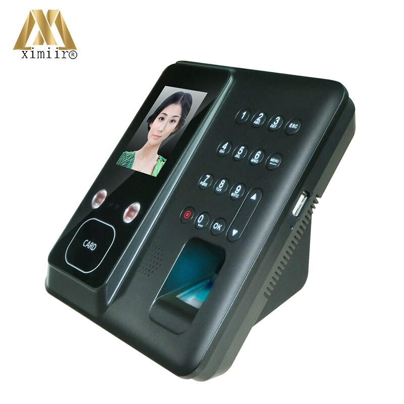 XMF610 TCP/IP Biometric Face Recognition Fingerprint RFID Eye Scanner ...