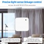 Tuya Wifi Smart Light Sensor Battery powered Smart Home Light/Curtain automation Control Outdoor Waterproof SmartLIfe App