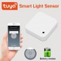 Tuya Light Sensor Brightness Detector Smart Home Security Linkage Illumination Sensor Wireless Remote Control Smart life App
