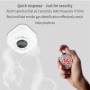 Angus Smart Wireless composite smoke detector Carbon Monoxide Smoke Detector CO Gas Fire Alarm Home Security FireProtection
