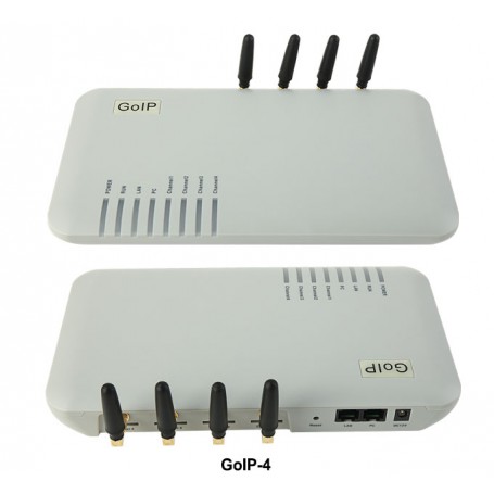 GoIP 4 ports gsm voip gateway/Voip sip gateway / GoIP4 ip gsm gateway support SIP/H.323/IMEI changeable