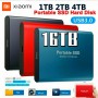 Xiaomi 1TB 2TB SSD High-speed 4TB Portable 8TB/16TB High-capacity USB3.0 Type-C To USB Interface Mobile Hard Drive For Laptop