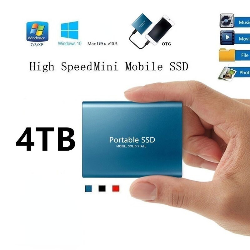 Xiaomi SSD 16TB 30TB Original SSD Type-C External Hard Drive Usb 3.1 ...