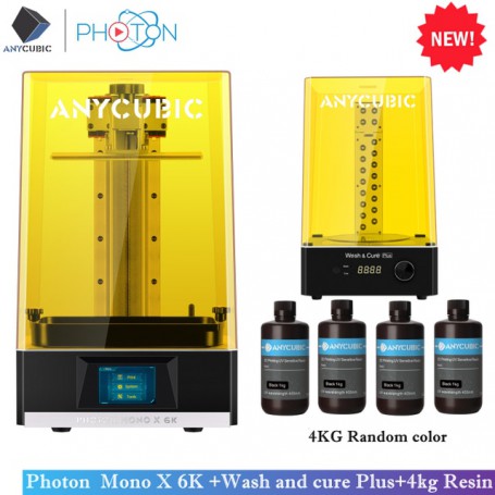 Photon Mono X 6K 3D Printer ANYCUBIC 6K Fast Printing 9.25'' Large Screen impressora Diy 3D Resin Printing