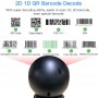 Desktop Omnidirectional Barcode Scanner USB Wired Hands-Free 1D 2D QR Code Reader Wireless Scan Gun Automatic Sense