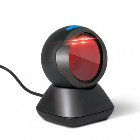 Desktop Omnidirectional Barcode Scanner USB Wired Hands-Free 1D 2D QR Code Reader Wireless Scan Gun Automatic Sense