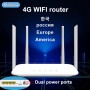 4G CPE 4G wifi router SIM card Hotspot CAT4 32 users RJ45 WAN LAN wireless modem LTE router