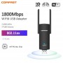 COMFAST CF-953AX 1800Mbps WiFi6 USB Adapter 2.4G & 5G High Speed Wireless Network Card USB3.0 WiFi 6 Dongle For Win10/11