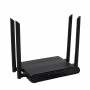 Cioswi Wifi Router 1200Mbps Dual Band Openwrt Firewall MT7621A 800MHz 4-LAN High Gain 4*5dbi Antennas for Home Office Hotspot