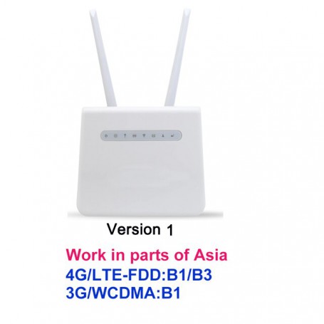 YLMOHO 4G Wifi Router 150Mbps LTE CPE CAT4 4G/3G SIM Card Broadband Mobile Hotspot Antenna Support LAN/WAN USB Port 32 Users