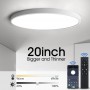 Ultra-thin Led Ceiling Light Modern 20inch Large Ceiling Lamp For Living Room Brightness Dimmable AC85-265V Panel Light for Room