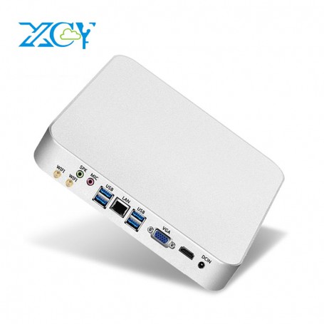 XCY Mini PC Computer Intel Core i7 7500U i5-6200U 3317U Processor Windows 10 pro Linux Gaming PC 4K UHD HTPC VGA WiFi Desktop pc