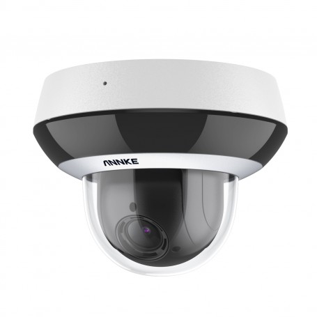 ANNKE Smartest 4MP Super HD PTZ POE IP Security Camera 4X Optical Zoom Surveillance Camera With AI Detection Audio Recording