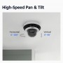 ANNKE Smartest 4MP Super HD PTZ POE IP Security Camera 4X Optical Zoom Surveillance Camera With AI Detection Audio Recording