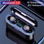 TWS F9 Wireless Headphone Sport Bluetooth Earphone Touch Mini Earbuds Stereo Bass Headset with 2000mAh Charging Case Power Bank