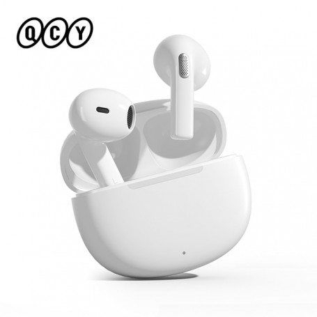 NEW QCY T20 Wireless Earphones Bluetooth 5.3 Earbuds 68ms Low Latency 13mm Driver HIFI Headphones 4 Mics+ENC HD Call Semi-in-ear