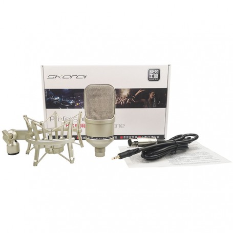 Metal 103/107 Professional Condenser Microphone For Computer Laptop Singing Podcast Living Studio Recording Microphone