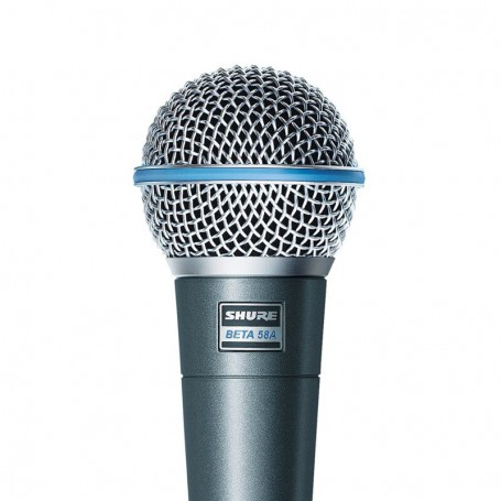 SHURE Beta58A Hand-held Wired Dynamic Microphone  Studio Microphone For Singing Stage Recording Vocals Gaming Mic For Computer