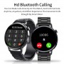 Bluetooth Call AMOLED Smartwatch Body Temperature Detection Business Watch For Men Smart Watch Large Capacity Battery