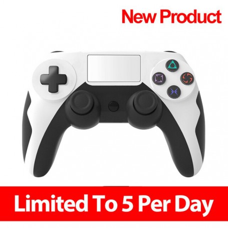 New Wireless Controller Bluetooth Gamepad Double Vibration 6Axis Joypad With Touchpad Microphone Earphone Port For PS4 PS3 PC