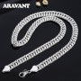 925 Silver 10MM Necklaces Chain For Men Women Fashion Jewelry