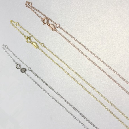 Fashion Real 925 Solid Sterling Silver Necklace Women Heart Jewelry 3 Colors Link Chain & Pendants Accessories Gift For Party