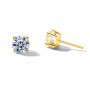 0.5ct 1ct D Color Moissanite Diamond Stud Earrings for Women 925 Sterling Silver Wedding Earrings Luxury Jewelry