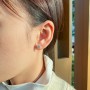 IOGOU D Color Moissanite Stud Earrings for Women 1/2/4 Carat 100% 925 Sterling Silver Sparkling Moissanite Birthday Jewelry