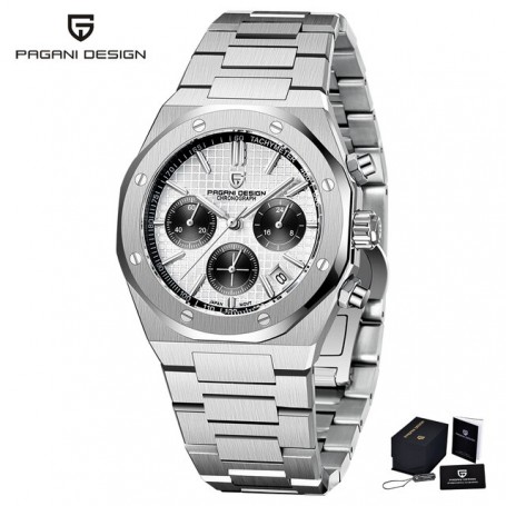 Pagani Design Top Brand 40mm Quartz Watch Sapphire Stainless Steel 200m Waterproof Men Automatic Watch Luxury Relogio Masculino