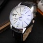 YAZOLE Men Watch New Top Brand Luxury Quartz Leather Strap Watches Men Business Wristwatches Male Clock Relogio Masculino 2022