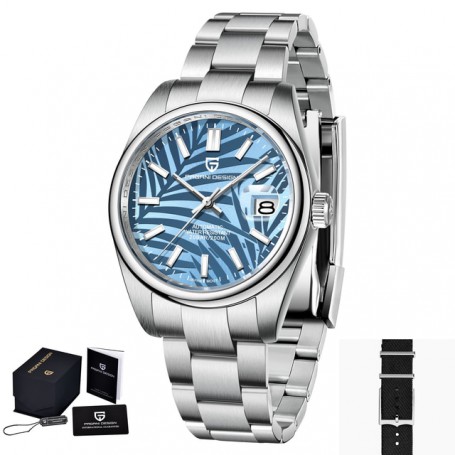 PAGANI DESIGN 39mm Men's Mechanical WristWatches NH35 Luxury Automatic Watch for men Sapphire Stainless Steel 20Bar Waterproof