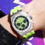 Fashion Unisex Quartz Watches Silicone Strap Military Sport Wristwatch for Women Waterproof Chronograph Watch for Men Lady часы