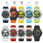 Fashion Unisex Quartz Watches Silicone Strap Military Sport Wristwatch for Women Waterproof Chronograph Watch for Men Lady часы