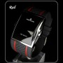 Men Sport Digital Watches Black White Rectangle Man LED Fitness Watch Silicone Strap Mens Electronic Clock Relogio Masculino New
