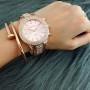 Women Watches  Luxury Diamond Rose Gold Ladies Wrist Watches Fashion Bracelet Watch For Female Dress Clock Relogio Feminino