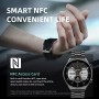 Lige NFC Access Control Smartwatch Business Men Smart Watch Bluetooth Call Sports AMOLED 454*454 Screen Clock Waterproof 2022