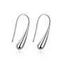 Wholesale Price 925 Sterling Silver Teardrop Waterdrop Earrings For Women Fashion Jewelry Silver Earrings Top Quality
