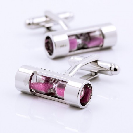 jewelry for men's brand of high quality shirts cufflinks pink hourglass cufflinks fashion wedding gift button guests